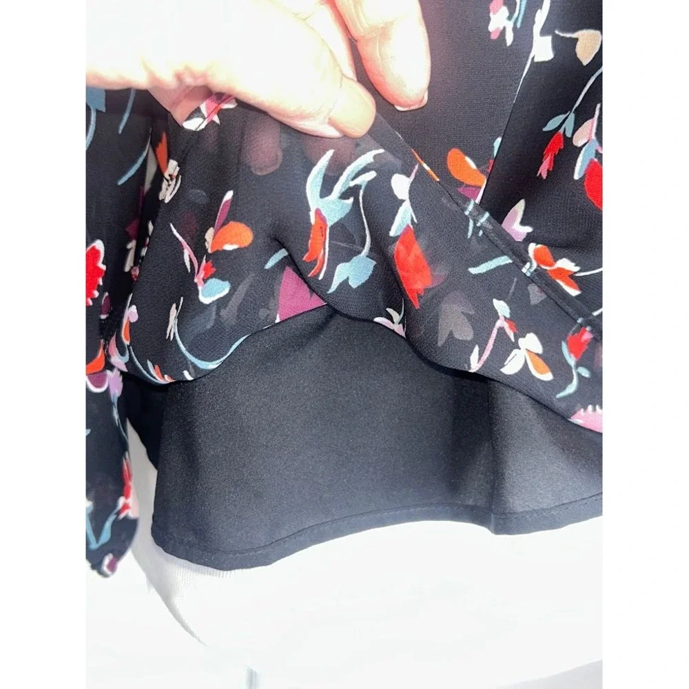 Madewell floral neck